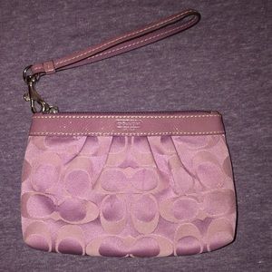 Coach wristlet